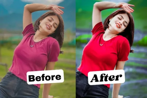 Green Grey Lightroom Preset