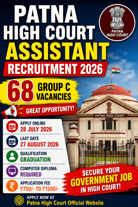 Patna High Court Assistant Recruitment 2026