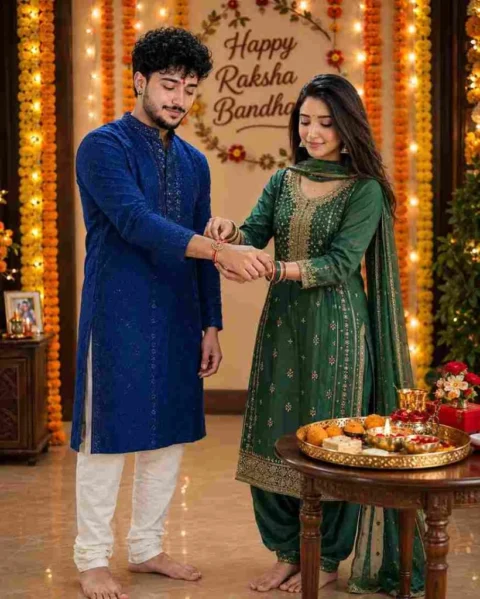 Raksha Bandhan AI Photo Editing Prompts 2026